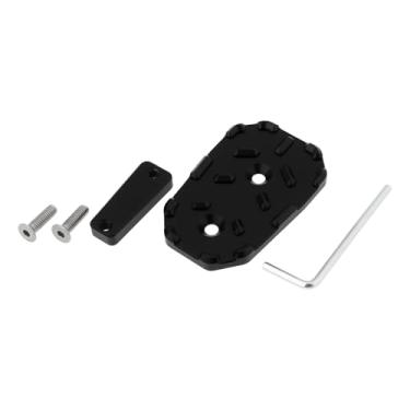 Imagem de eMagTech Conjunto de extensores de ampliação de pedal de motocicleta preto compatível com Honda CB125R CB300R CB500X