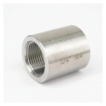 Imagem de Acoplador fêmea de 3/10.2 cm de aço inoxidável 304 para encaixe de tubulação de água e gás óleo 4284 PSI