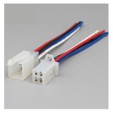 Imagem de FXPCGZISH 1 conjunto 2,8 mm 2/3/4/6/9 pinos conector de fio elétrico automotivo conexão rápida macho fêmea cabo terminais kits motocicleta (4P com fio 10 cm)