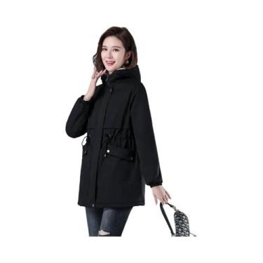 Imagem de Jaqueta De Inverno Feminina, Casaco Puffer Quente De Algodão, Parkas C