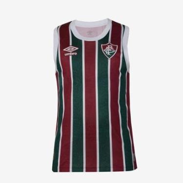 Imagem de Regata Masculina Umbro Fluminense Of.1 2024 (Basquete)-Masculino