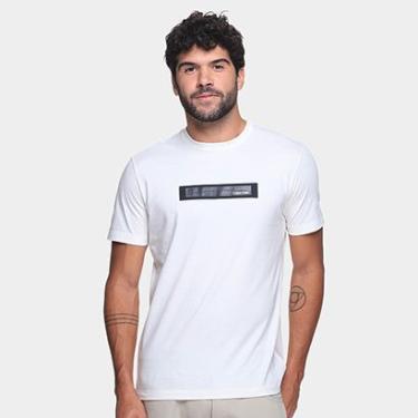 Imagem de Camiseta Calvin Klein Stripe Logo Gel Masculino-Masculino