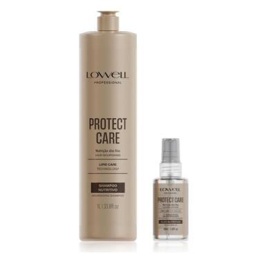 Imagem de Lowell Protect Care Nutritivo Shampoo 1000ml e Óleo 30ml