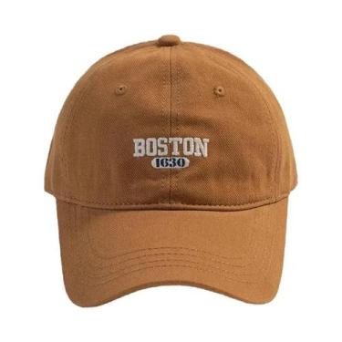 Imagem de Boné De Beisebol Rosa Bordado Com Aba Curva Para Mulheres, Versátil Pa