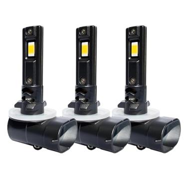 Imagem de Compatível com Polaris Sportsman 300 400 450 500 550 570 600 700 800 850, compatível com Sportsman RZR 570, ACE, Hawkeye, 881 886 889 894 lâmpadas de neblina, 6000LM 6000K, pacote de 3