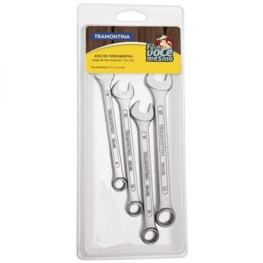 Imagem de Jogo de Chaves Combinadas Tramontina 4 Peças