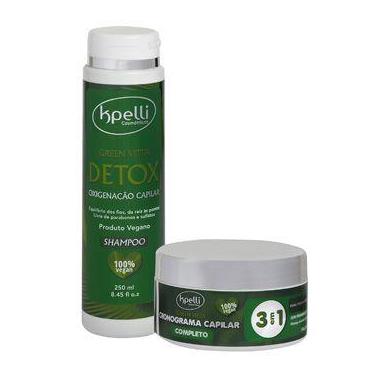 Imagem de KIT Cronograma Capilar 3 em 1 Green vitta 250g- 100% VEGAN - Kpelli