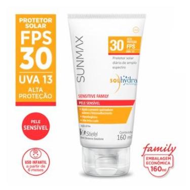 Imagem de Protetor Solar Sensitive FPS30 Sunmax 160ml-Unissex