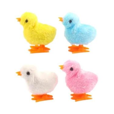 Imagem de Brinquedo Interativo De Gato Em Formato De Galinha De Pelúcia Com Movi