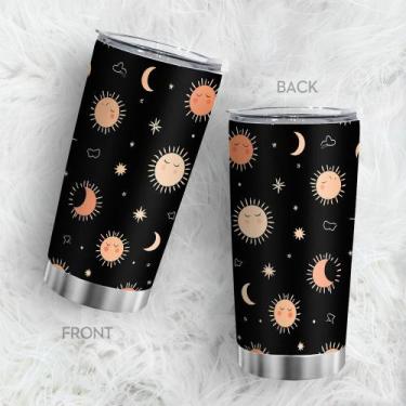 Imagem de Copo Oasisdream de aço inoxidável 600ml com impressão solar