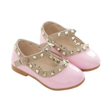 Imagem de Sandálias Para Meninas Com Tiras Planas, Primavera, Verão, Outono, Est