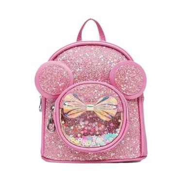 Imagem de Mochila De Lantejoulas Para Meninas Com Estampa De Rato, Bolsa De Moda