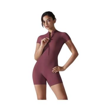 Imagem de Macacão Feminino De Ioga E Fitness De Secagem Rápida E Respirável Para