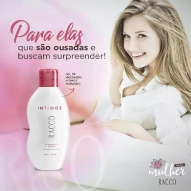 Imagem de Gel De Massagem E Lubrificante Íntimos Morango Racco 74 Ml