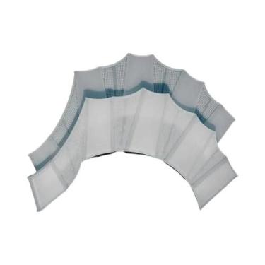 Imagem de Luvas De Natação Ajustáveis De Silicone Tipo Sapo Com Palmares Para Tr
