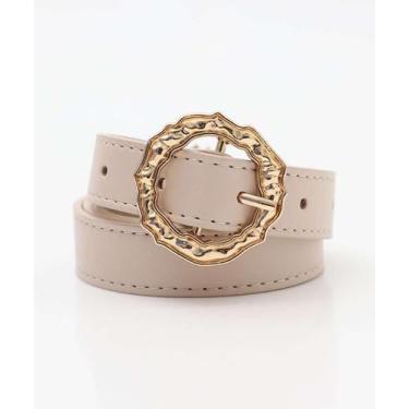 Imagem de Cinto Feminino Fivela Marisa Bege-82089, Bege, GG