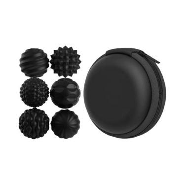 Imagem de Brinquedo Antiestresse Com Bolas Magnéticas 6 12 Peças EDC Para Alívio