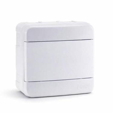 Imagem de Quadro Distribuição 4 Disjuntores Din Br Sobrepor Forceline - Force Li