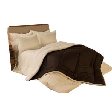 Imagem de Coberdrom Aspen sherpa king - MAYRA ENXOVAIS, TABACO