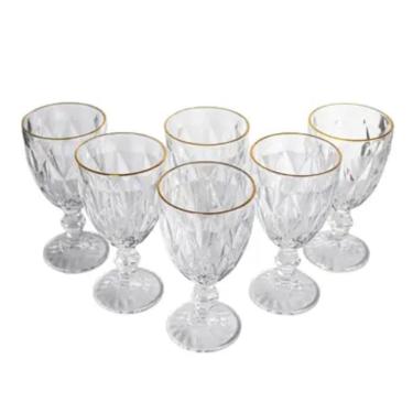 Imagem de Conjunto de Tacas 325ml 6 Pecas Diamond Mark Blank