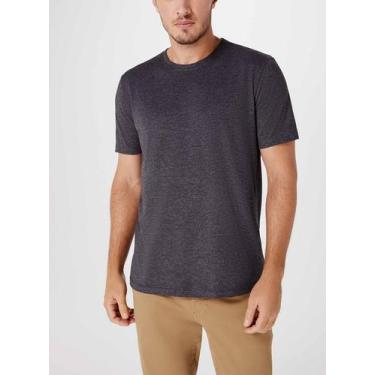 Imagem de Camiseta Manga Curta Hering 0201 Word Básica Algodão T. P/EXG, XG, Md3