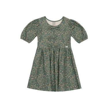 Imagem de Vestido infantil menina mini florzinhas Mundi