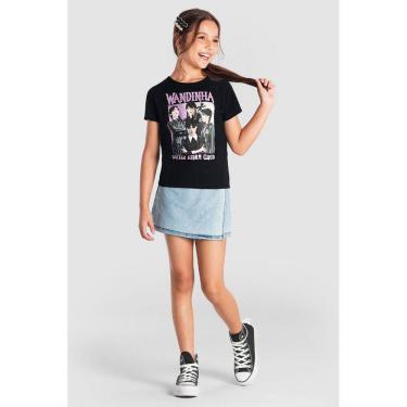 Imagem de Blusa infantil menina da wandinha Brandili