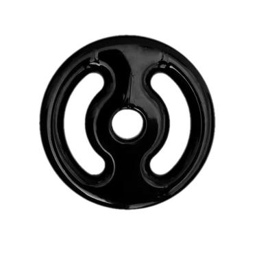 Imagem de Anilha Emborrachada 2 Kg - Preta-Unissex