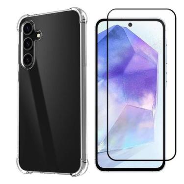 Imagem de Capa Capinha Anti Impacto Para Galaxy A55 6.6 + Pelicula 3d - Easy cas