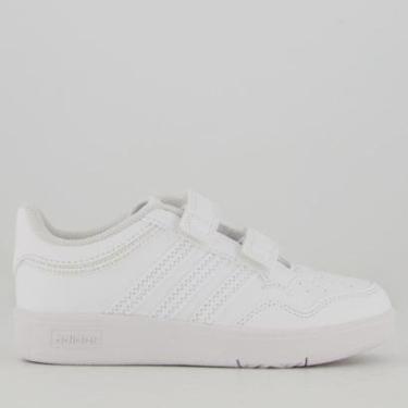 Imagem de Tênis Adidas Hoops 4.0 CF Infantil Branco-Unissex