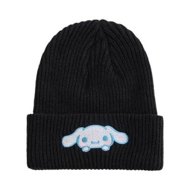 Imagem de Gorro De Inverno Tricotado Feminino Com Estampa Da Hello Kitty, Cinnam