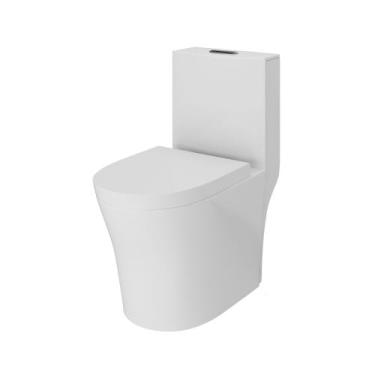 Imagem de Vaso Sanitário Monobloco Assento Soft Close Adm854 Adamas - Adamas San