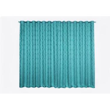 Imagem de Cortina Jacquard 5,00x2,70 Para Varão Simples - - Ludatex, Tiffany