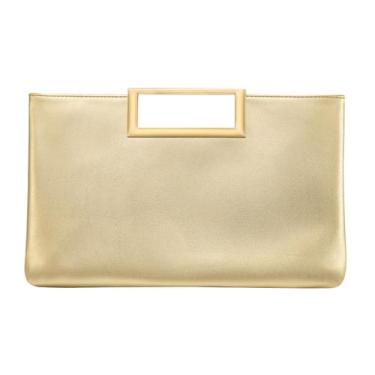 Imagem de Bolsa embreagem SWEETV Nina Fashion em couro PU para mulheres