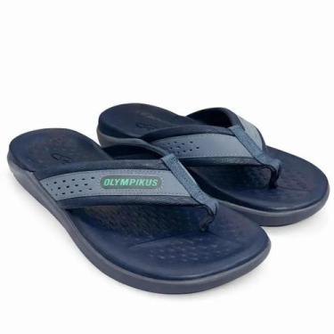 Imagem de CHINELO MASCULINO OLYMPIKUS 921 Cor:CINZA-PETROLEOTAMANHO:43 - Olypiku