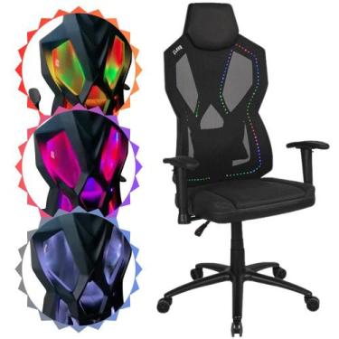Imagem de Cadeira Gamer Skaly Clanm Ergonômica Apoio de Braço e Base Ajustáveis 