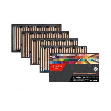 Imagem de Lápis de Cor Caran d'Ache Luminance 100 Cores - caran d ache