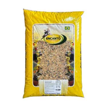 Imagem de Mistura Plus Para Calopsita Encanto 10kg Aves Completa Pss