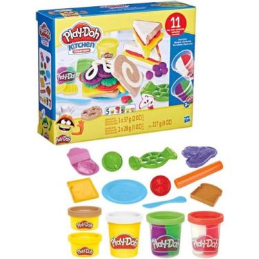 Imagem de Play-Doh Kitchen Creations Sanduíches Coloridos Hasbro F5746