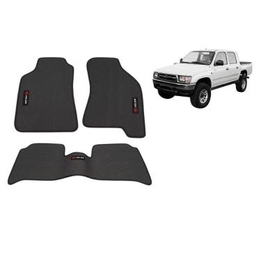 Imagem de Tapete Borracha Hilux 1998 Até 2004 Com Traseiro Interiço