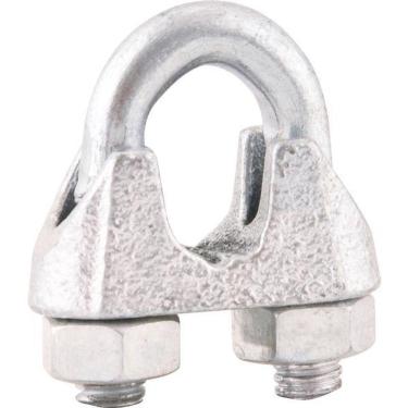 Imagem de Clips para Cabo Aço 1/2" Leve Galv 300 Peças Granel Nove54