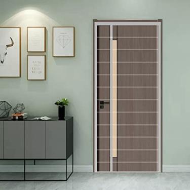 Imagem de Porta de tela de malha magnética, Abertura Lateral, 140x205cm, Deixe o ar fresco entrar e mantenha os mosquitos afastados, Autovedação, Adequada para animais de estimação e crianças