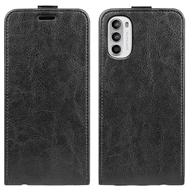 Imagem de YUNCHAO Caixa de telefone Para Motorola Moto G52 4G R64 TEXTURA VERTICAL CASE CAPELO DE CAPELO capa para celular