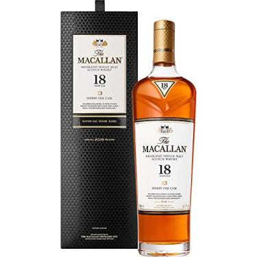 Imagem de The Macallan Sherry Oak 18 Anos Single Malt Scotch Whisky Escocês 700ml