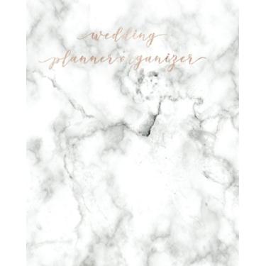 Imagem de Organizador de planejador de casamento: caderno de planejador de casamento de mármore | Organize seu casamento e futuro juntos | Lista de verificação, planbook, coordenador, guia, diário, ... Fornecedores e mais: Volume 13 (Relacionamentos)