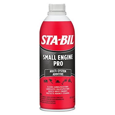 Imagem de STA-BIL Aditivo multisistema Small Engine Pro - protege contra etanol - limpa carboidratos e injetores - melhora a eficiência do motor - lubrifica válvulas e pistões, 473 ml (22305), vermelho