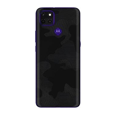 Imagem de Skin Adesivo Traseira Fibra Carbono e outras texturas Para Moto G9 Power (Shade Camuflado)