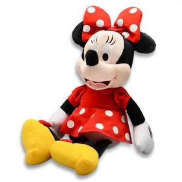 Imagem de Pelúcia Minnie Mouse Disney 40cm Fala 3 Frases Em Português, Br333 Mul