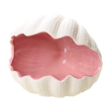 Imagem de Yu-Xiang Hamster Ninho de Cerâmica Djungar Resfriamento Casa Pequena Animais de Estimação Casa de Banho Adorável Esconde Critter (Rosa)