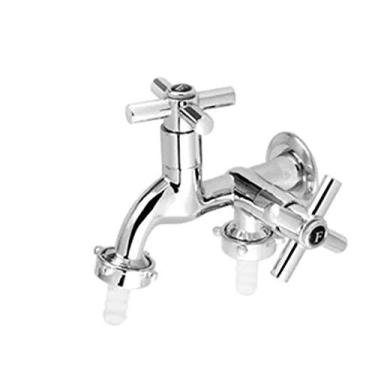 Imagem de Torneira Para Tanque/Maquina 1/4 De Volta De Cruzeta Luxo